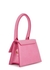 Le Chiquito pink leather top handle bag - Jacquemus