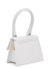 Le Chiquito white leather top handle bag - Jacquemus