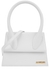 Le Grand Chiquito white leather top handle bag - Jacquemus