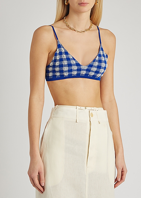 Le Bandeau Valensole knitted bra top - Jacquemus