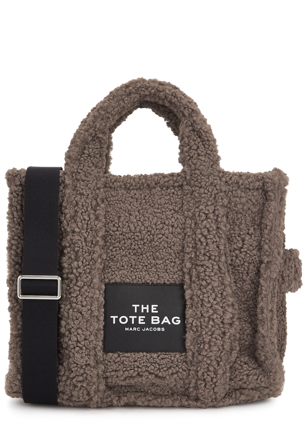 The Teddy Traveller Tote small faux shearling bag