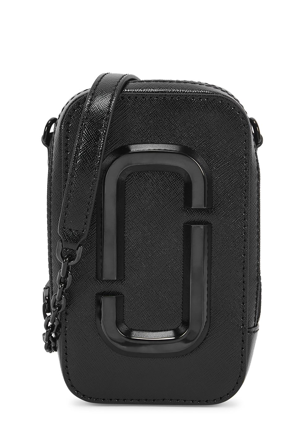 The Hot Shot DTM black leather cross-body bag