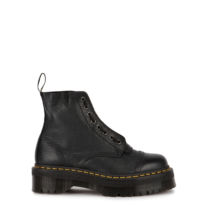 Dr Martens Sinclair Black Leather Ankle Boots
