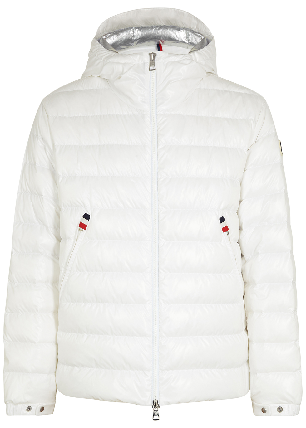 Moncler Blesle white quilted shell jacket - Harvey Nichols
