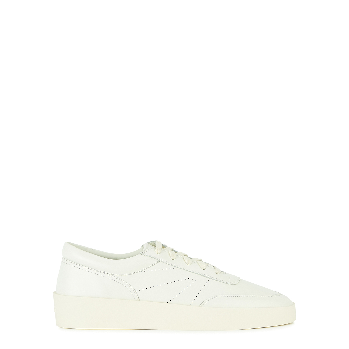 Fear Of God White Leather Sneakers - Cream - 6