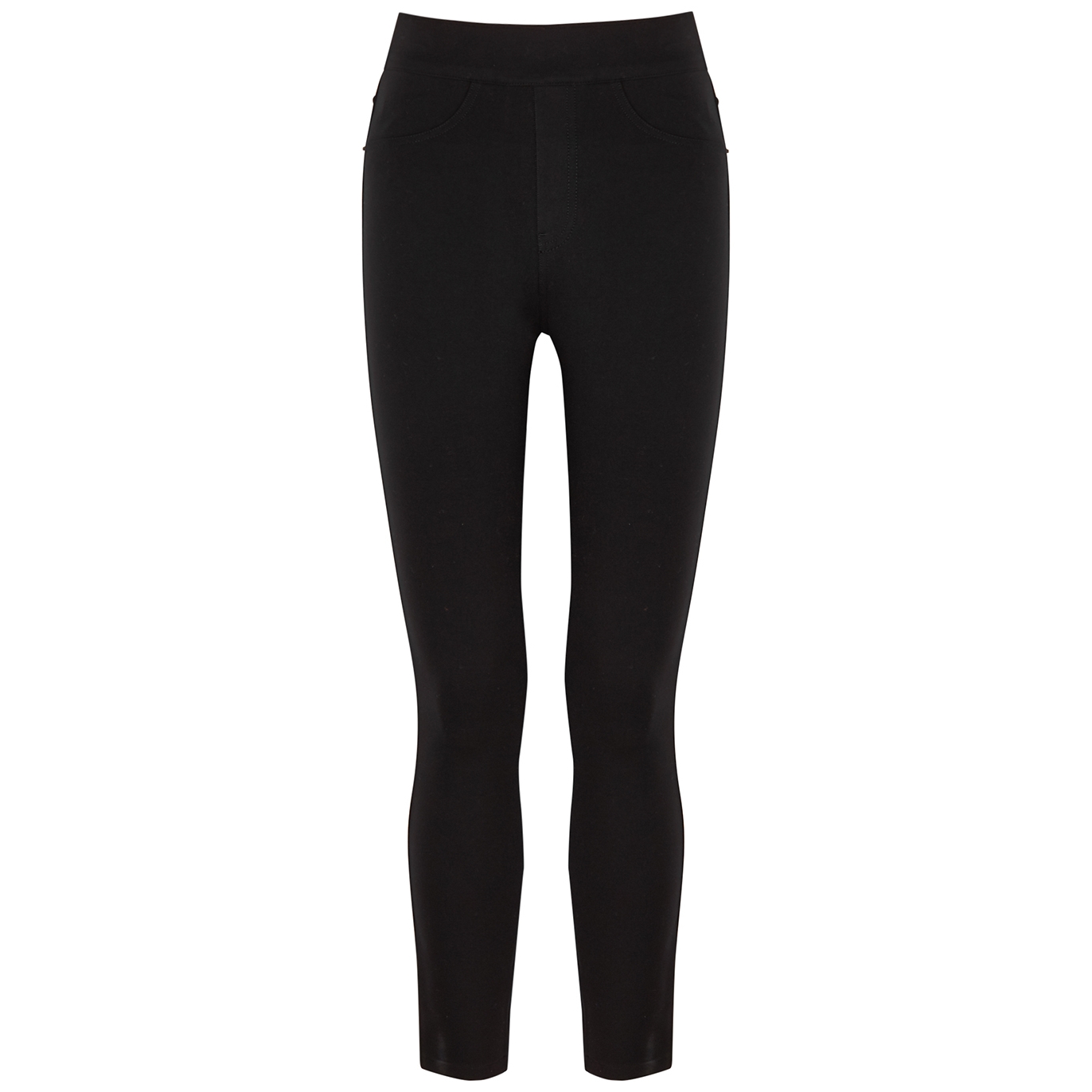 Spanx The Perfect Black Stretch-jersey Leggings - XS