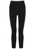 The Perfect black stretch-jersey leggings - Spanx
