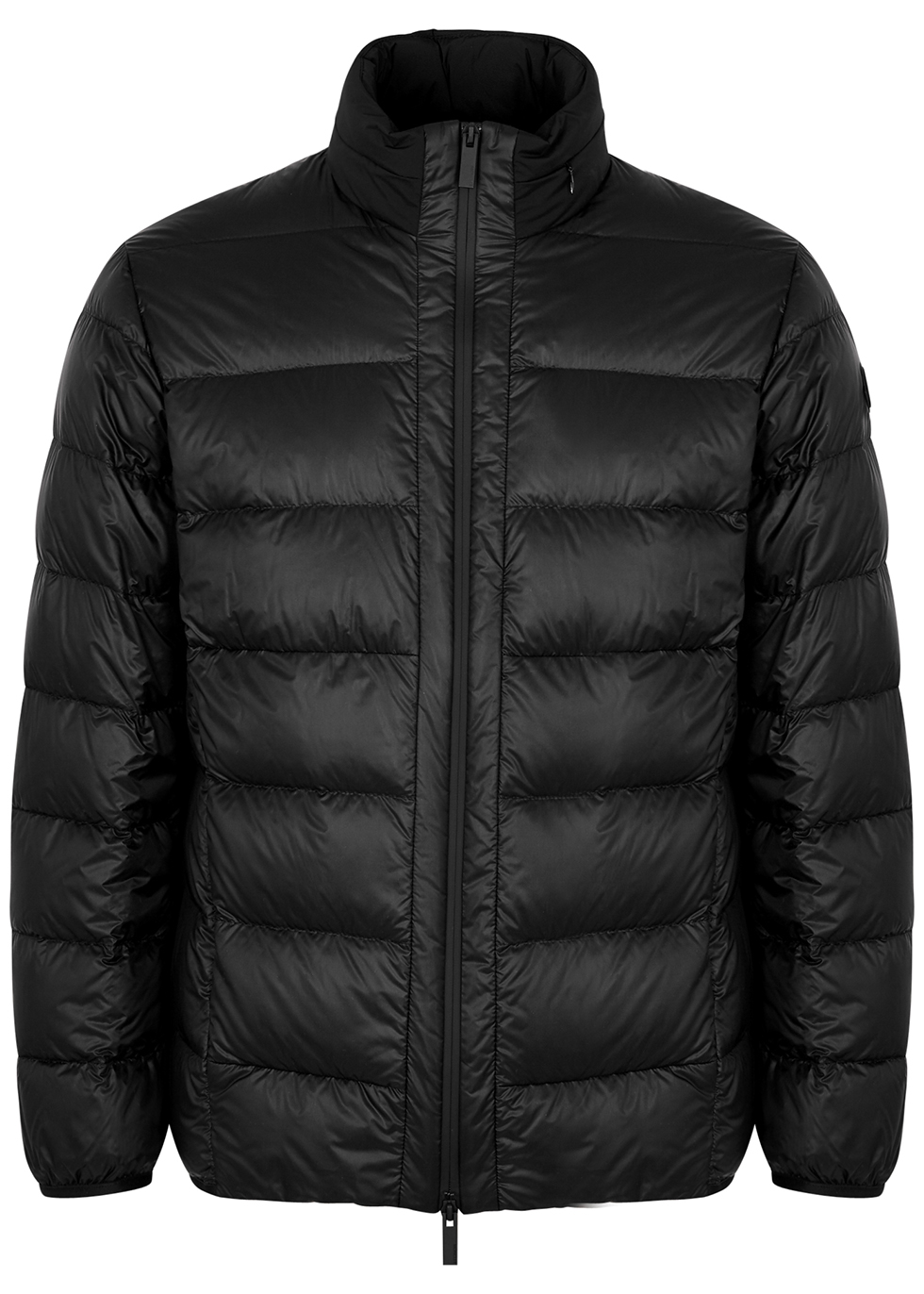 Moncler Peyre black quilted shell jacket - Harvey Nichols