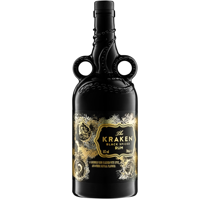 The Kraken Black Spiced Rum Limited Edition Ceramic Bottle 2020