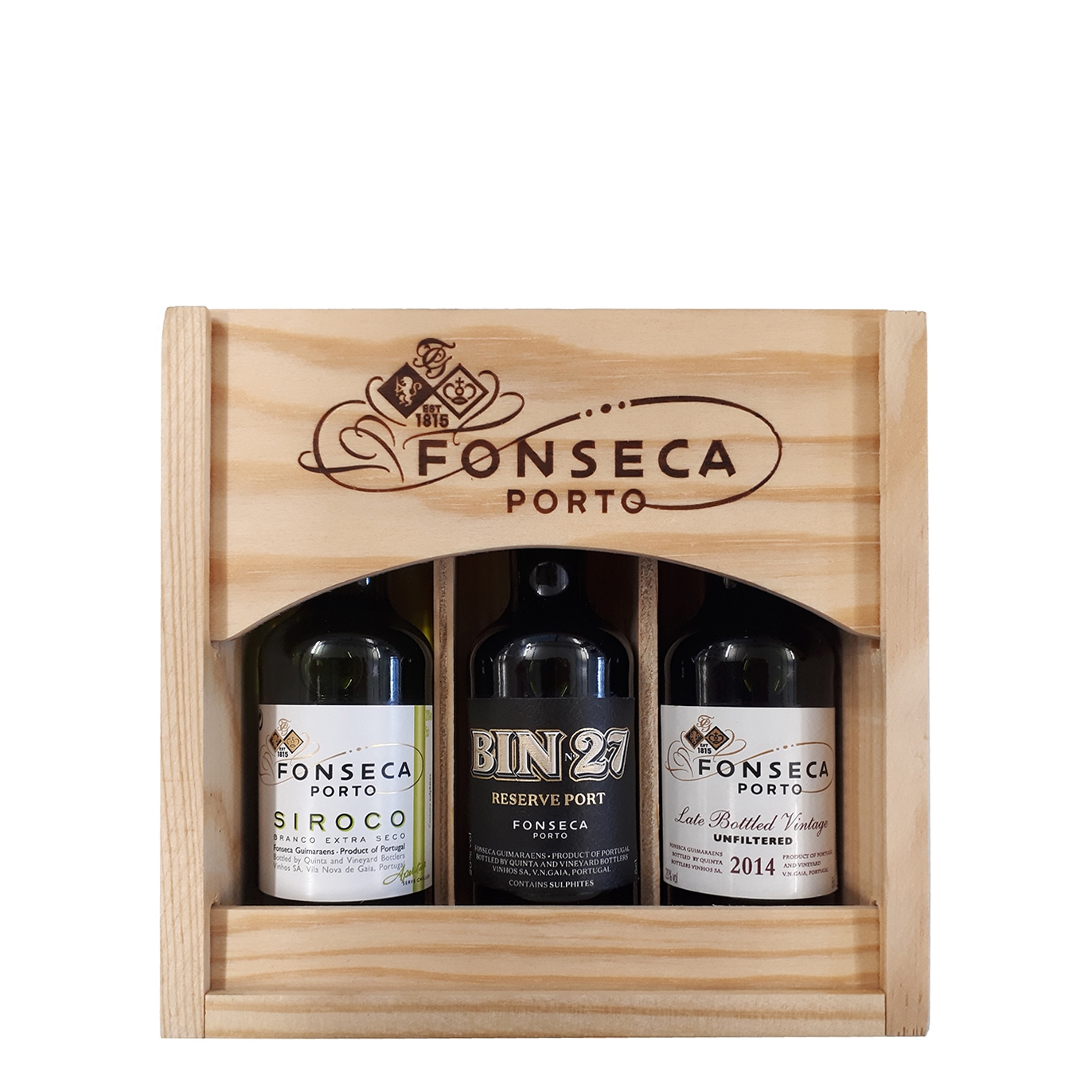 Fonseca Mini Port Gift Pack 3 X 50ml Port And Fortified Wine