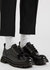 Wander black glossed leather shoes - Alexander McQueen