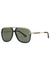 Black D-frame sunglasses - Gucci