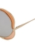 Gemma oval-frame sunglasses - Chloé