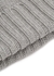 Giulietta light grey pompom cashmere beanie - Inverni