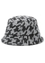 Fisherman metallic-weave wool-blend bucket hat - Inverni