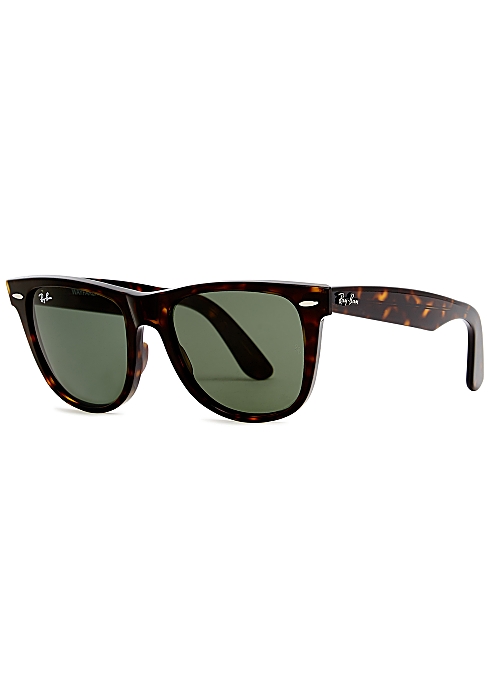 Ray-Ban Tortoiseshell wayfarer sunglasses - Harvey Nichols