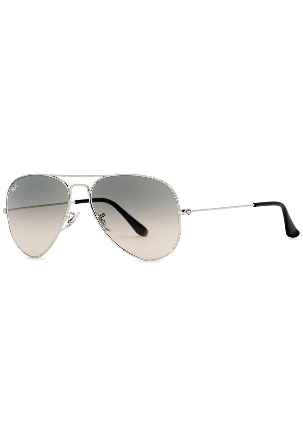 Ray-Ban Silver-tone aviator sunglasses 