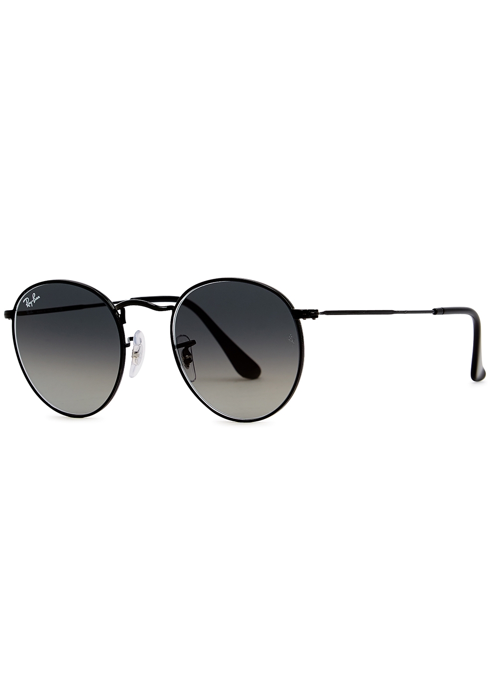 round black ray ban sunglasses
