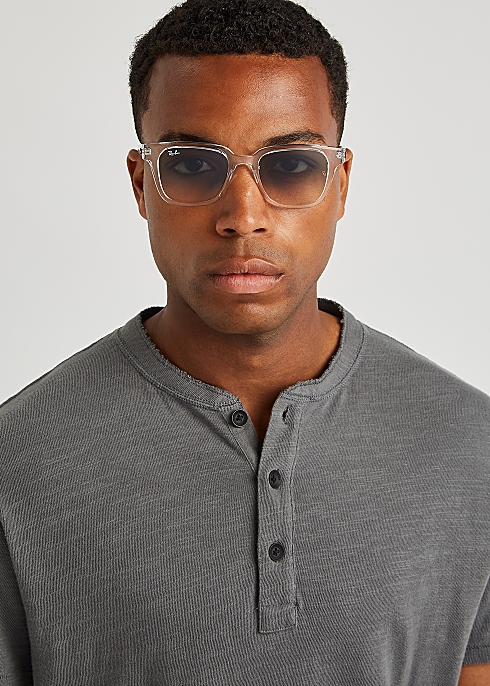 Ray Ban Clear Frame For Sale, Save 50% 