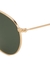 Gold-tone round-frame sunglasses - Ray-Ban