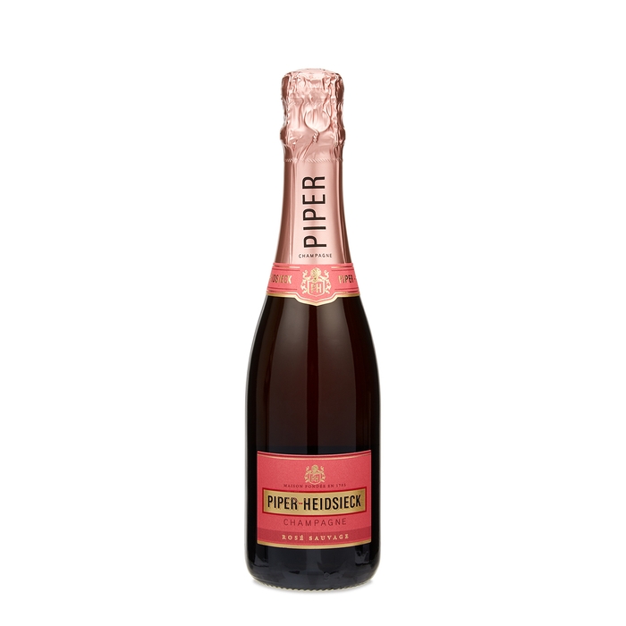 Piper Heidsieck Rosé Sauvage Champagne NV Half Bottle 375ml