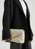 Sade Puffer ivory quilted leather clutch - Saint Laurent