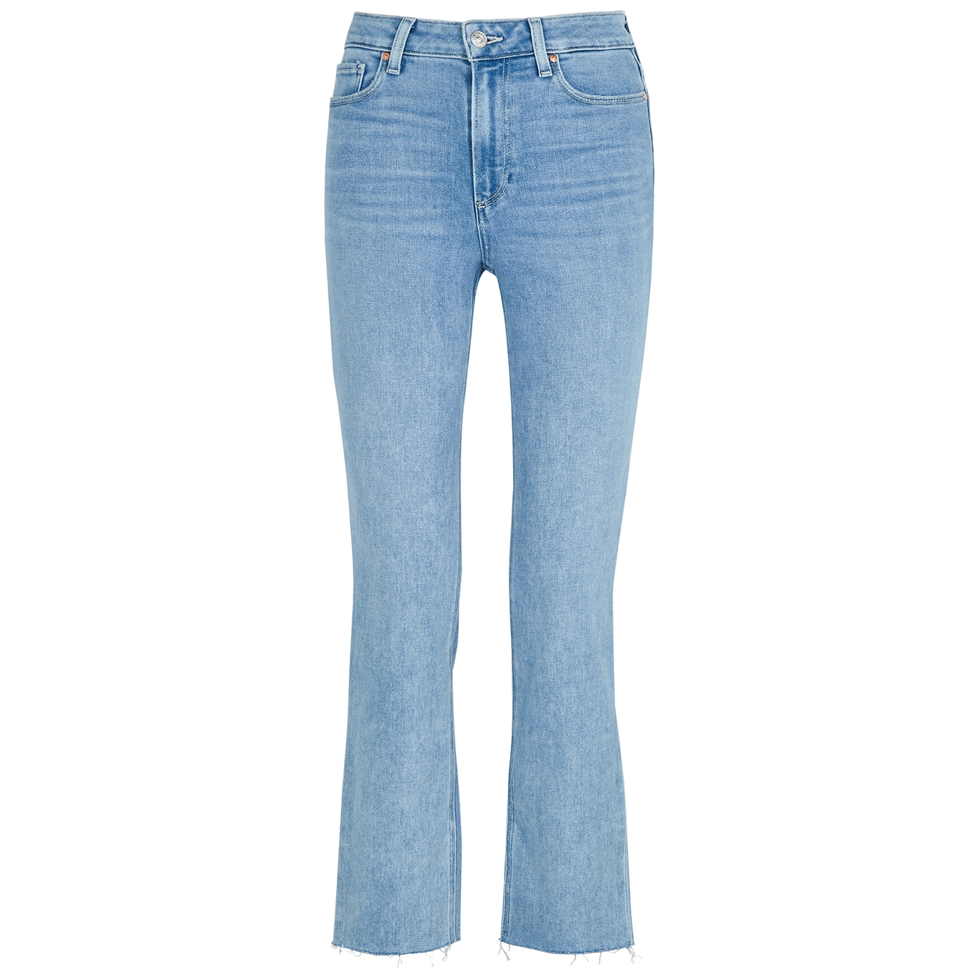 Paige Cindy light blue straight-leg jeans - Harvey Nichols