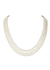 1960s vintage faux pearl triple strand necklace - Susan Caplan Vintage