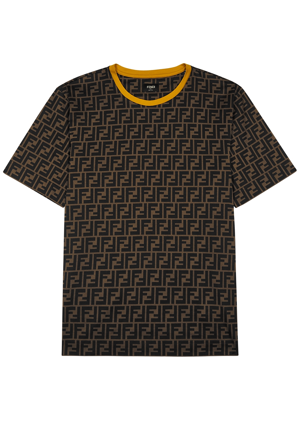 Fendi FF monogrammed cotton T-shirt 