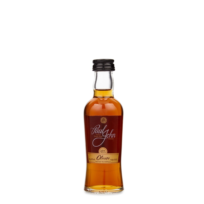 Paul John Oloroso Select Cask Single Malt Indian Whisky Miniature 50ml