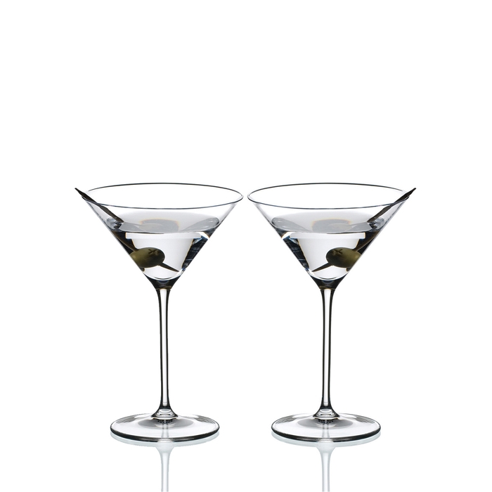 Riedel Vinum Martini Glasses X 2