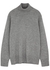 Stepny grey roll-neck wool-blend jumper - THE ROW