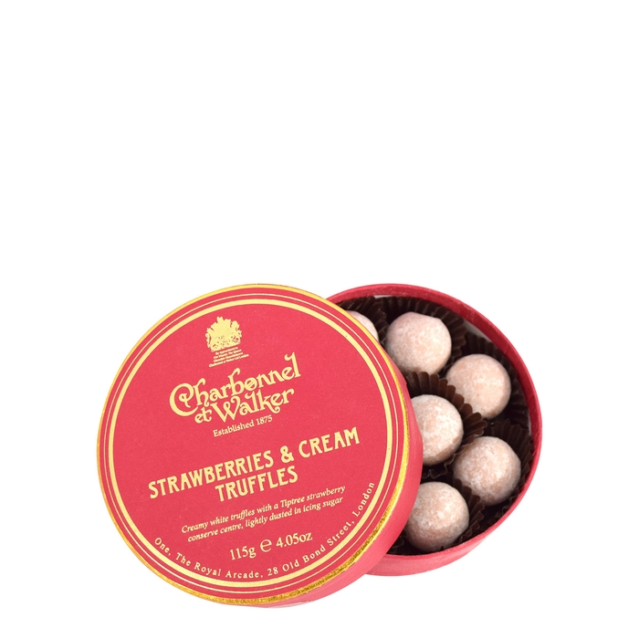 Charbonnel Et Walker Strawberries & Cream Truffles 115g