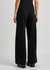 Cablante black cashmere-blend trousers - THE ROW
