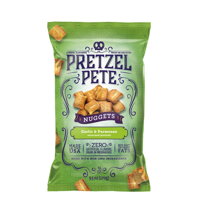 Pretzel Pete Garlic & Parmesan Pretzel Nuggets 270g