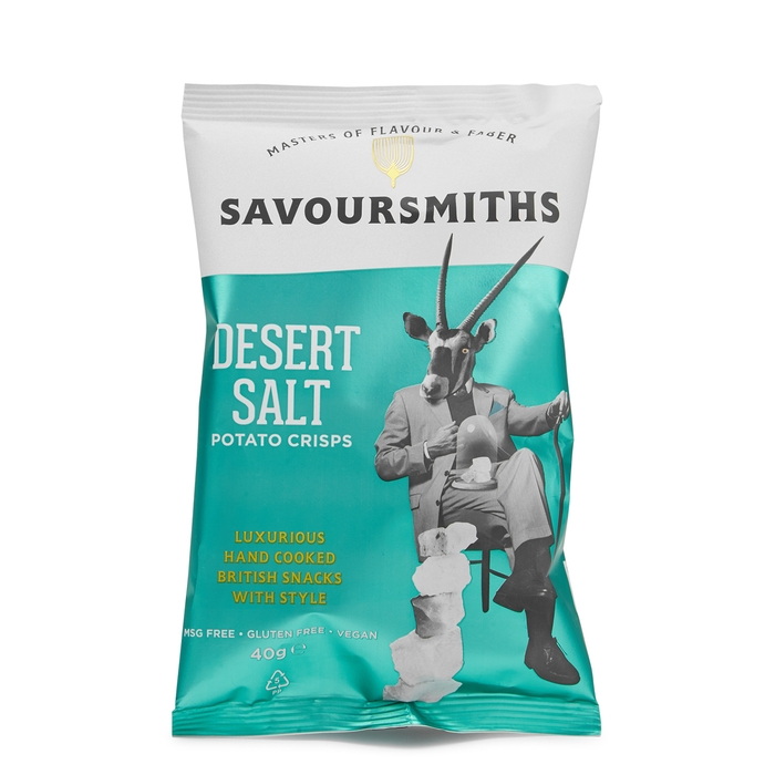 Savoursmiths Desert Salt Potato Crisps 40g