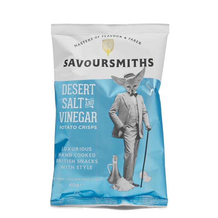 Savoursmiths Desert Salt & Vinegar Potato Crisps 40g