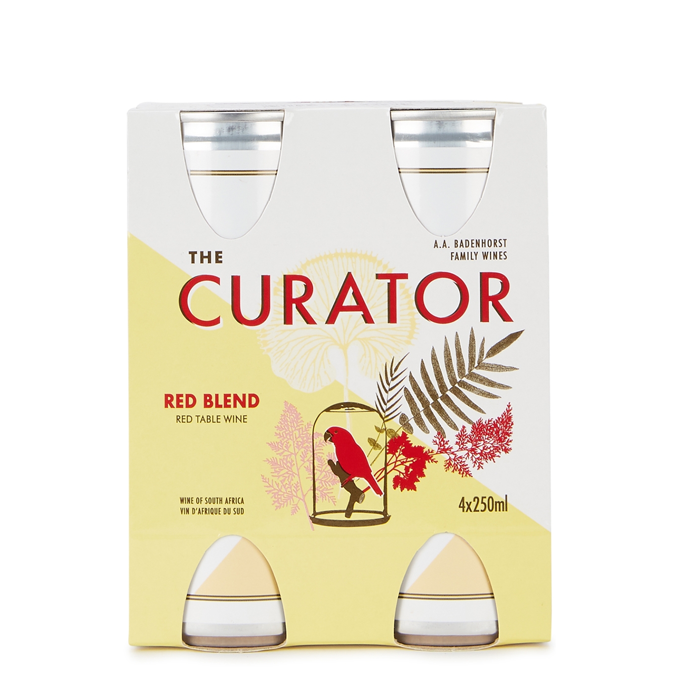 Badenhorst The Curator Red Blend 2020 Box Of Cans 4 X 250ml Red Wine