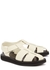 Fisherman ivory leather sandals - THE ROW