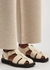 Fisherman ivory leather sandals - THE ROW