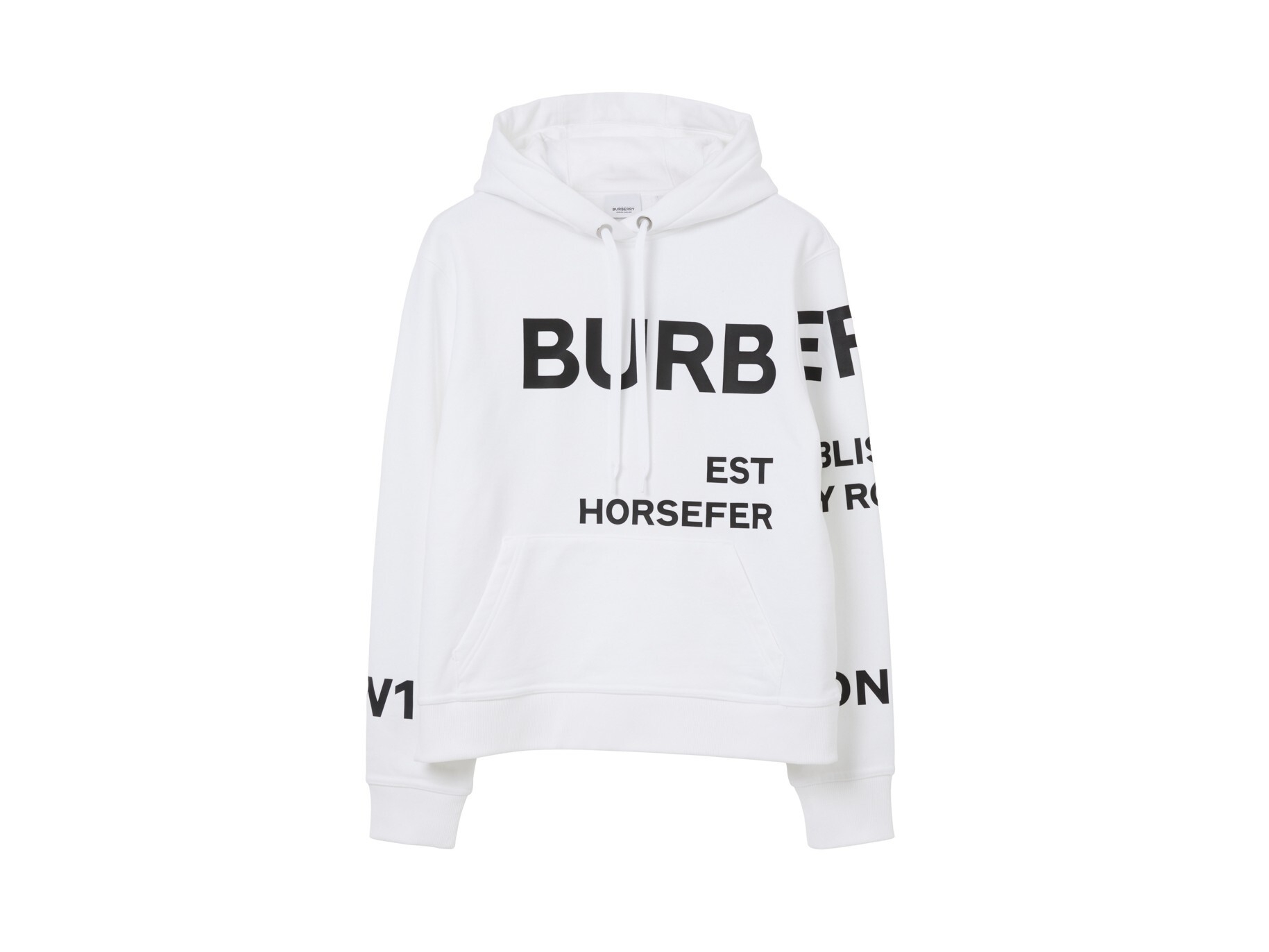 Burberry Horseferry print cotton hoodie - Harvey Nichols