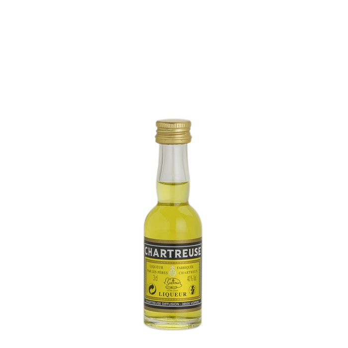 Chartreuse Chartreuse Yellow Liqueur Miniature 30ml