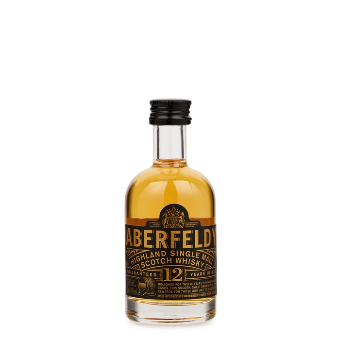 Aberfeldy 12 Year Old Single Malt Scotch Whisky Miniature 50ml