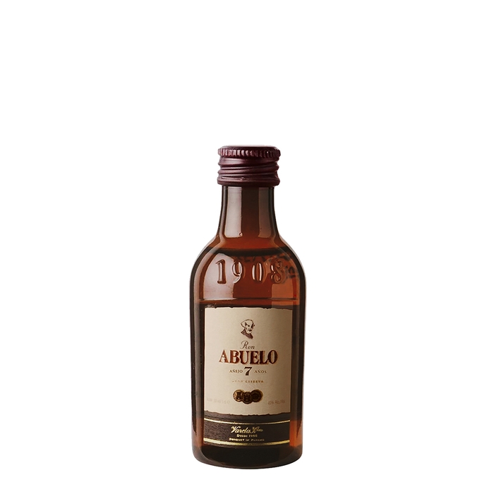 Ron Abuelo 7 Year Old Rum Miniature 50ml