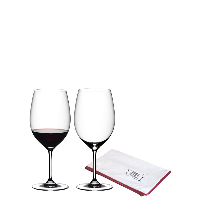 Riedel Vinum Cabernet Sauvignon/Merlot (Bordeaux) Wine Glasses X 2 Gift Pack