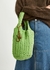Green knitted tote - JW Anderson