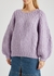 Bubble lilac chunky-knit wool jumper - JW Anderson
