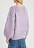 Bubble lilac chunky-knit wool jumper - JW Anderson