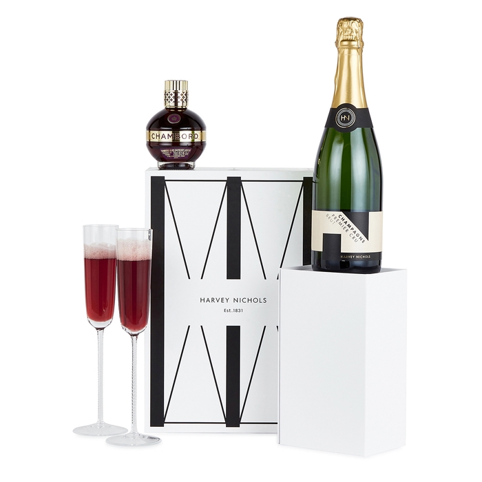 Harvey Nichols Champagne & Chambord Gift Set