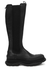 Tread black leather knee-high Chelsea boots - Alexander McQueen